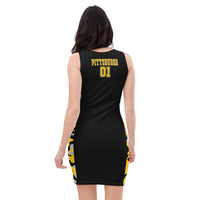 ThatXpression Fashion Pittsburgh Home Team Camouflage Racerback Jersey Type Dress