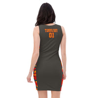 ThatXpression Fashion Tampa Bay Home Team Camouflage Racerback Jersey Type Dress
