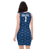 ThatXpression's Brand Appreciation Colts Themed Racerback Dress