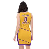 ThatXpression's That's Game Home Team Los Angeles Jersey Racerback Dress