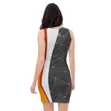 ThatXpression Fashion  V210 Designer Racerback Dress