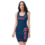 ThatXpression's Superfan Sports Themed Home Team Buffalo Fitted Dress