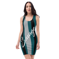 ThatXpression's Philadelphia Themed Green & Black Savage Fitted Dress Collection