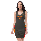 ThatXpression Fashion Tampa Bay Home Team Camouflage Racerback Jersey Type Dress