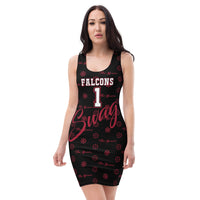 ThatXpression's Brand Appreciation Falcons Themed Racerback Dress