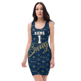 ThatXpression's Brand Appreciation Rams Themed Racerback Dress