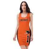 ThatXpression Home Team Cincinnati Jersey Themed Dress