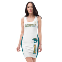 ThatXpression Home Team Jacksonville Jersey Themed Dress