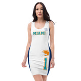 ThatXpression Home Team Miami Jersey Themed Dress