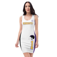 ThatXpression Home Team Minnesota Jersey Themed Dress