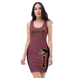 ThatXpression Home Team Washington Jersey Themed Dress