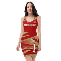 ThatXpression's Gold Red San Francisco Home Team Racerback