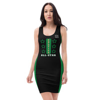 ThatXpression All Star Fans Celtics Jersey Theme Dress