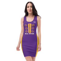 ThatXpression All Star Fans Los Angeles Jersey Theme Dress