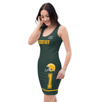 ThatXpression Fashion Fitness His & Hers Green Bay Superfan Themed NFL Dress