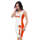 ThatXpression Home Team Cleveland Jersey Themed Dress