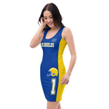 ThatXpression Los Angeles Home Team Recerback Dress