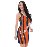 ThatXpression's Denver Themed Blue & Orange Savage Fitted Dress Collection