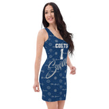 ThatXpression's Brand Appreciation Colts Themed Racerback Dress