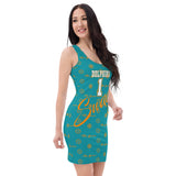 ThatXpression's Brand Appreciation Dolphins Themed Racerback Dress