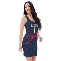 ThatXpression's Brand Appreciation Patriots Themed Racerback Dress