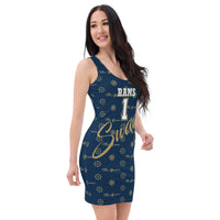 ThatXpression's Brand Appreciation Rams Themed Racerback Dress