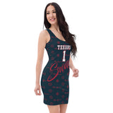 ThatXpression's Brand Appreciation Texans Themed Racerback Dress