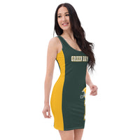 ThatXpression Home Team Green Bay Jersey Themed Dress