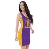 ThatXpression All Star Fans Los Angeles Jersey Theme Dress