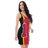 ThatXpression Fashion Hawks 11 Themed Fan Racerback Dress