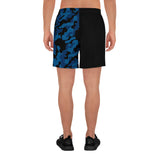 ThatXpression Fashion Dallas Camo Pattern Athletic Long Shorts