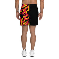ThatXpression Fashion Kansas City Camo Pattern Athletic Long Shorts