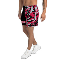 ThatXpression Fashion Houston Camo Pattern Athletic Long Shorts