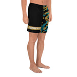 ThatXpression Fashion Jacksonville Camo Pattern Athletic Long Shorts