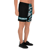 ThatXpression Fashion Philadelphia Camo Pattern Athletic Long Shorts