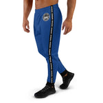 ThatXpression Fashion Men's Designer Blue Track Joggers