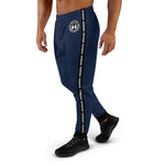 ThatXpression Fashion Men's Designer Navy Track Joggers