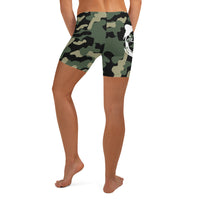 ThatXpression Fashion Athletic Fitness Yoga Camo Shorts