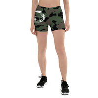 ThatXpression Fashion Athletic Fitness Yoga Camo Shorts