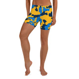 ThatXpression Fashion Athletic Fitness Yoga San Diego Themed Camo Shorts