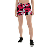 ThatXpression Fashion Athletic Fitness Yoga Houston Themed Camo Shorts
