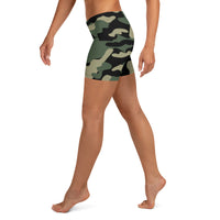 ThatXpression Fashion Athletic Fitness Yoga Camo Shorts