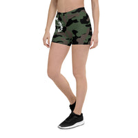 ThatXpression Fashion Athletic Fitness Yoga Camo Shorts