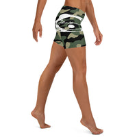 ThatXpression Fashion Athletic Fitness Yoga Camo Shorts