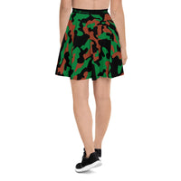 ThatXpression Fashion Camo Green Brown Black Skirt
