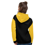 ThatXpression Fashion Fists Unisex Yellow Track Hoodie