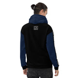 ThatXpression Fashion Unisex Navy Track Hoodie