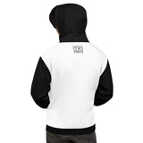 ThatXpression Fashion Unisex White Black Track Hoodie