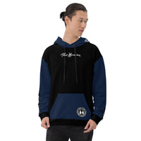 ThatXpression Fashion Unisex Navy Track Hoodie