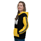 ThatXpression Fashion Fists Unisex Yellow Track Hoodie